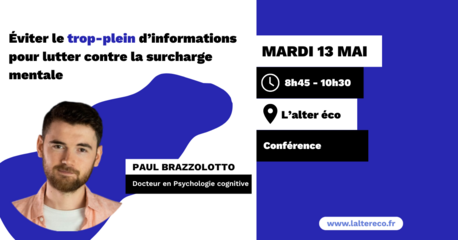 animation L'alter éco surcharge mentale